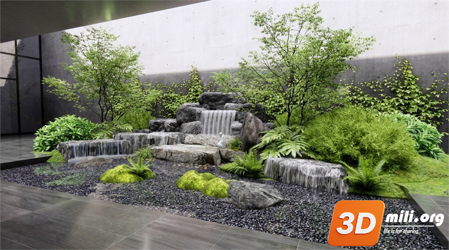 Mini Garden Skp Files 